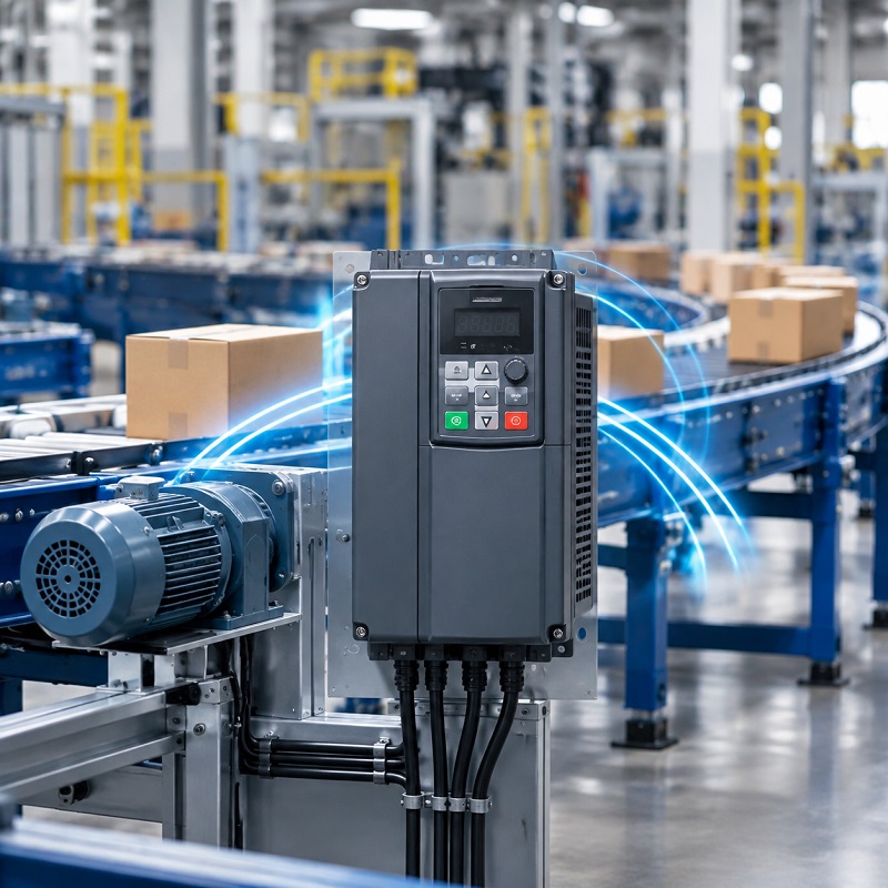VFD for industrial conveyor systems